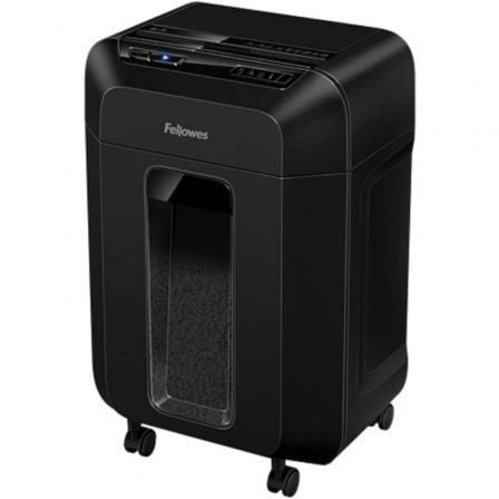 Destructora Fellowes 80M/ Mini Corte de 4 x 12mm/ Preta