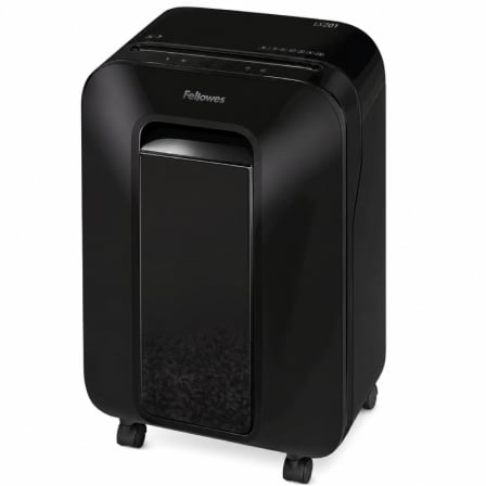 Destructora Fellowes LX201/ Corte en Partículas de 2 x 12mm/ Preta