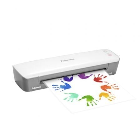 Plastificadora Fellowes Ion A3/ hasta A3 y 125 Micras/ Branca y Gris