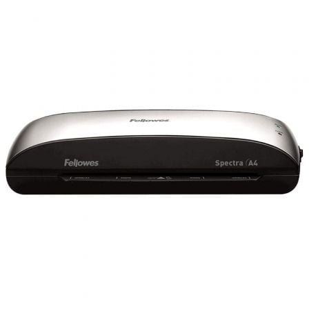 Plastificadora Fellowes Spectra A4/ hasta A4 y 125 Micras/ Preta y Gris