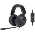 Auscultadores Gaming con Micrófono Fonestar WIN-U/ USB/ Pretos