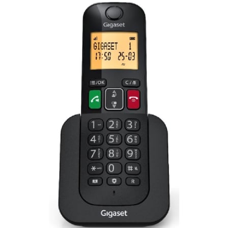 Teléfono Inalámbrico Gigaset Elemental 400/ Preto