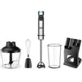 Batidora de mano Grunkel BM-1500SET/ 1500W/ Capacidad 0.8L/ Incluye Vaso, Picadora, Varilla y Soporte