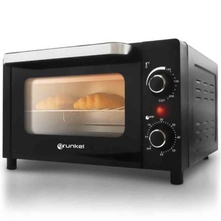 Horno de Sobremesa Grunkel HR-10MINI/ 1600W/ Capacidad 10L/ Preto