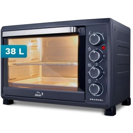 Horno de Sobremesa Grunkel HR-38PRO/ 2000W/ Capacidad 38L/ Preto