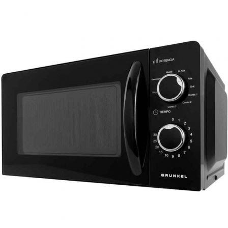 Microondas Grunkel MWG-20NG/ 700W/ Capacidad 20L/ Funcion Grill/ Preto