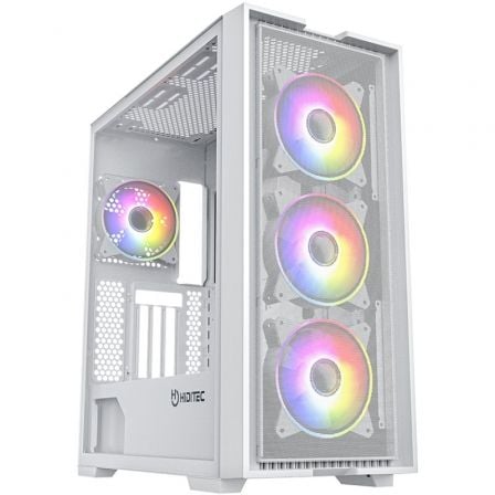 Caja Gaming Torre Hiditec H2 Air ARGB/ Branca