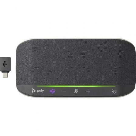Coluna Portátil para Conferencias Poly Sync 10 para Microsoft Teams/ USB/ Preto