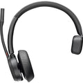 Auricular Inalámbrico Poly Voyager 4310 + Adaptador BT700 + Base de Carga/ con Micrófono/ Bluetooth/ Preto