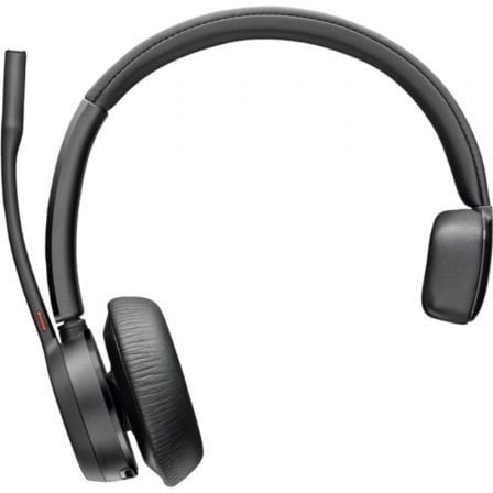Auricular Inalámbrico Poly Voyager 4310 para Microsoft Teams + Adaptador BT700/ con Micrófono/ Bluetooth/ Preto