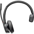 Auricular Inalámbrico Poly Voyager 4310-M para Microsoft Teams + Adaptador BT700 + Base de Carga/ con Micrófono/ Bluetooth/ Preto