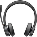 Auscultadores Inalámbricos Poly Voyager 4320-M para Microsoft Teams + Adaptador BT700 + Base de Carga/ con Micrófono/ Bluetooth/ Pretos