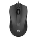 Rato HP 105/ Hasta 1600 DPI/ Preto