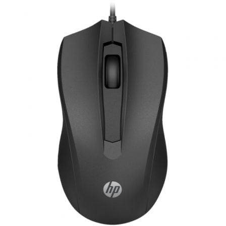 Rato HP 105/ Hasta 1600 DPI/ Preto