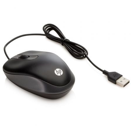 Rato HP G1K28AA/ Hasta 1000 DPI/ Preto
