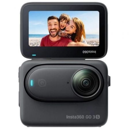 Cámara Digital Deportiva Insta360 GO 3S/ 4K/ Ángulo de visión 180º/ Preta