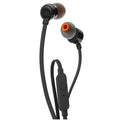 Auscultadores Intrauditivos JBL Tune 110/ con Micrófono/ Jack 3.5/ Pretos