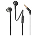 Auscultadores Intrauditivos JBL Tune 205/ con Micrófono/ Jack 3.5/ Pretos