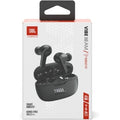 Auscultadores Bluetooth JBL Vibe Beam con estuche de carga/ Autonomía 8h/ Preta