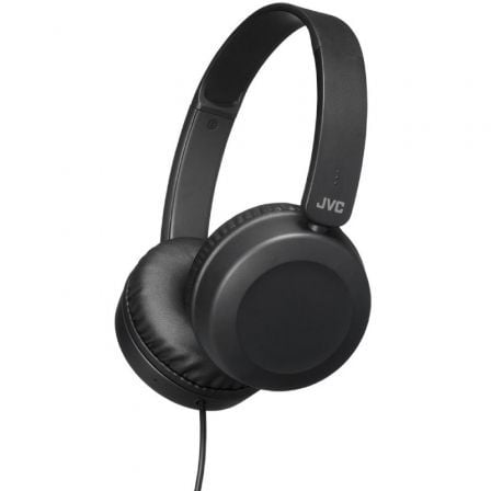 Auscultadores JVC HA-S31M/ con Micrófono/ Jack 3.5/ Pretos