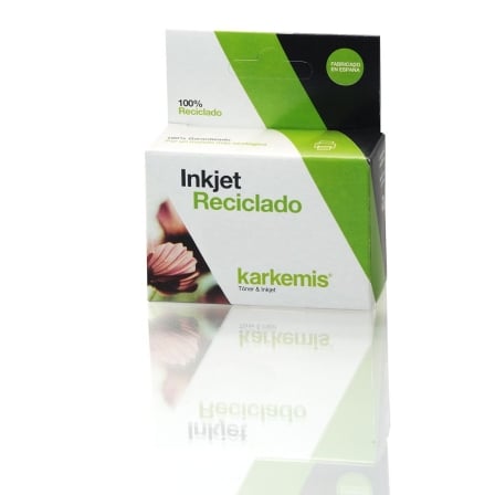 Cartucho de Tinta Reciclado Karkemis HP nº301 XL Alta Capacidad Multipack/ Preto/ Tricolor
