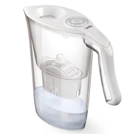 Pack Jarra Filtrante Laica Carmen Tosca/ 2.3L/ Branca/ Jarra + 1 Filtro BI-FLUX