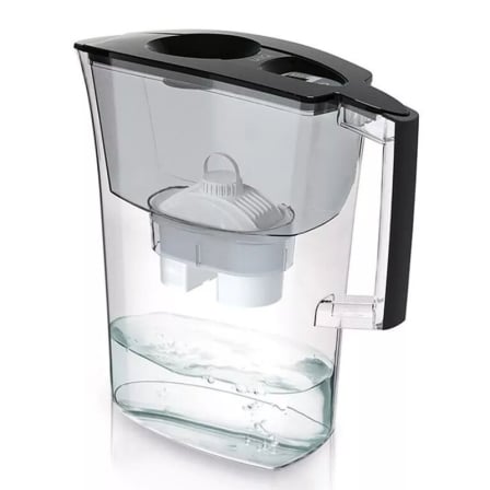 Pack Jarra Filtrante Laica Prime Line Elegante/ 3L/ Preto/ Jarra + 1 Filtro BI-FLUX