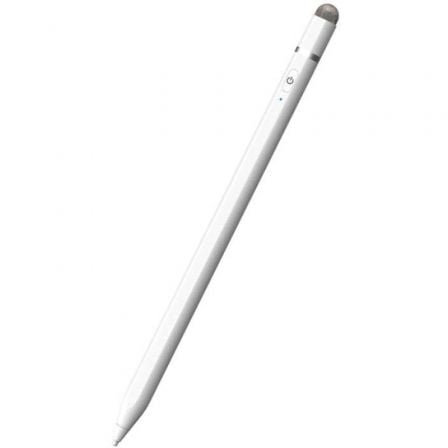 Lápiz Electrónico Leotec LESTP04W Stylus ePen Plus para Android, Apple y Windows/ Branco