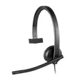 Auricular Logitech H570E/ con Micrófono/ USB/ Preto