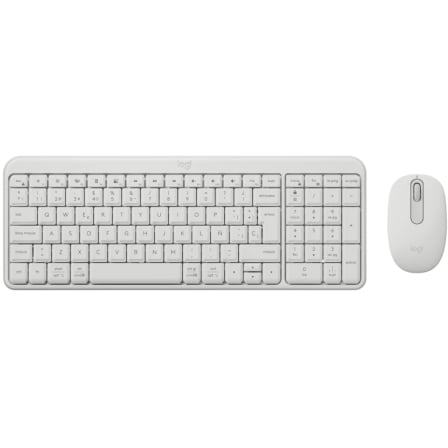 Teclado y Rato Inalámbricos Logitech Wireless Combo MK250/ Branco