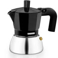 Cafetera Italiana Monix Induction Inox M863006/ 6 Tazas/ Preta