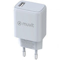 Carregador de Pared Muvit For Change MCACC0002/ 1xUSB/ 15W