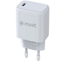 Carregador de Pared Muvit For Change MCACC0014/ 1xUSB Tipo-C/ 30W