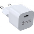 Carregador de Pared Muvit For Change MCACC0048/ 1xUSB Tipo-C/ 20W