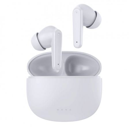 Auscultadores Bluetooth Myway MWHPH0028 con estuche de carga/ Autonomía 6h/ Brancos
