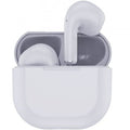 Auscultadores Bluetooth Myway Wireless Touch MWHPH0030 con estuche de carga/ Autonomía 3h/ Brancos