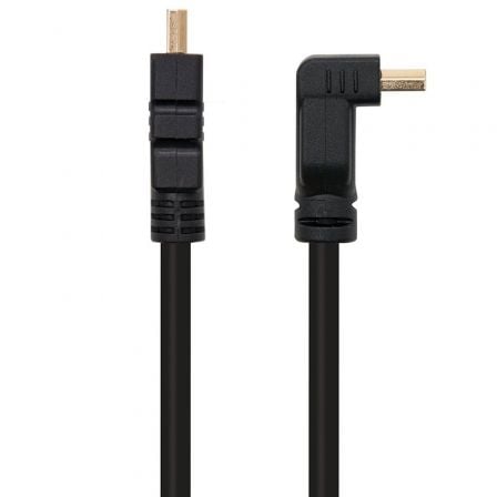 Cable HDMI 1.4 Nanocable 10.15.3002/ HDMI Macho - HDMI Macho/ 1.8m/ Preto