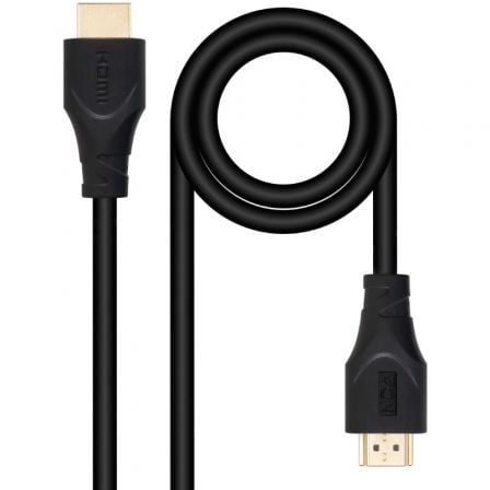 Cable HDMI 1.4 Nanocable 10.15.4702/ HDMI Macho - HDMI Macho/ 1.8m/ Preto