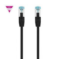 Cable de Red RJ45 SFTP Nanocable 10.20.1700-BK Cat.7/ 50cm/ Preto