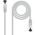 Cable de Red RJ45 SSTP Nanocable 10.20.2002 Cat.8.1/ 2m/ Gris