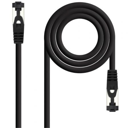 Cable de Red RJ45 SSTP Nanocable 10.20.2007-BK Cat.8.1/ 7m/ Preto