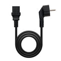 Cable Alimentación CPU Nanocable 10.22.0110/ Schuko Macho - C13 Hembra/ 10m/ Preto