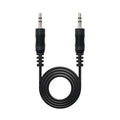 Cable Estéreo Nanocable 10.24.0103/ Jack 3.5 Macho - Jack 3.5 Macho/ 3m/ Preto