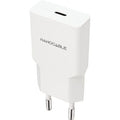 Carregador de Pared Nanocable 10.10.2024/ 1xUSB Tipo-C/ 25W/ Branco