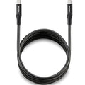 Cable USB 4.0 Tipo-C NGS KNOT/ USB Tipo-C Macho - USB Tipo-C Macho/ Hasta 240W/ 40Gbps/ 2m/ Preto