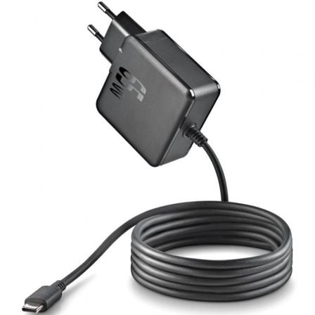 Carregador de Portátil NGS GAN 65W-C USB Tipo-C/ 65W/ Automático/ Voltaje 5-20V