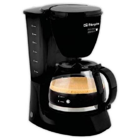 Cafetera de Goteo Orbegozo CG 4060N/ 12 Tazas/ Preta