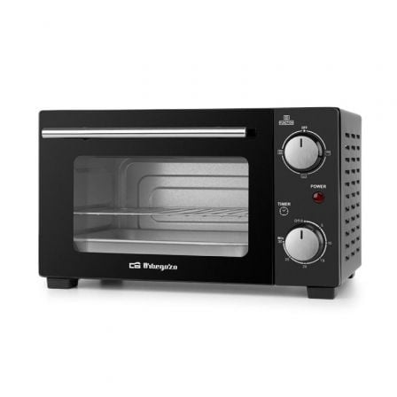 Horno de Sobremesa Orbegozo HO 985/ 800W/ Capacidad 10L/ Preto