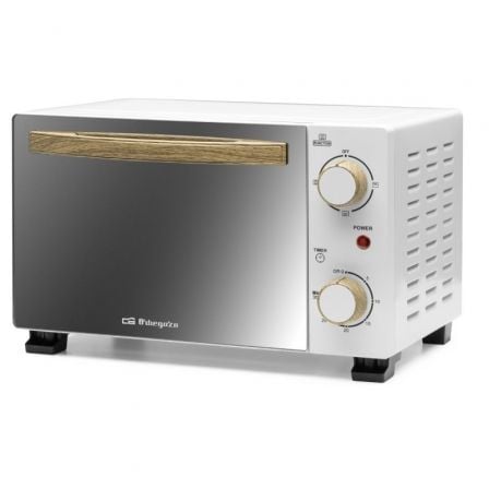 Horno de Sobremesa Orbegozo HO 990/ 800W/ Capacidad 10L/ Branco