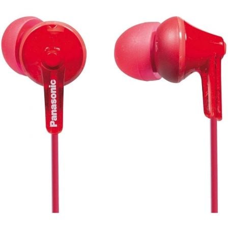 Auscultadores Intrauditivos Panasonic RP-HJE125/ Jack 3.5/ Rojos